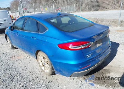 2019 Ford Fusion Se z USA, uszkodzony, nr VIN 3FA6P0HD6KR160633